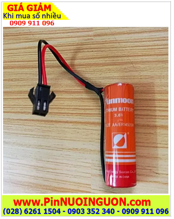 Sunmoon ER14505M (ZẮC CẮM); Pin nuôi nguồn Sunmoon ER14505M LI/SOCl₂ SPIRAL 3.6v AA 1800mAh